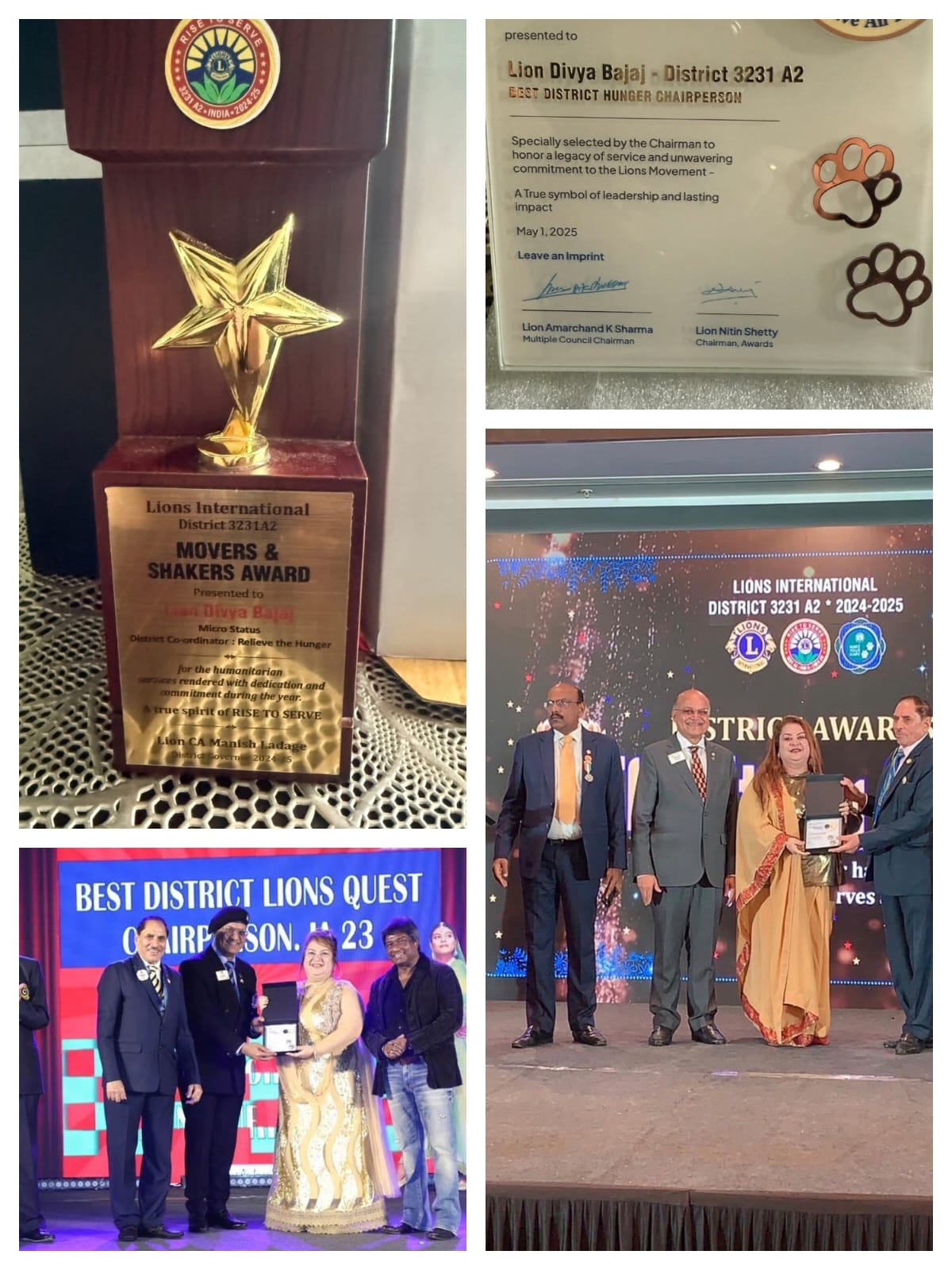 Movers & Shakers Award — Best District