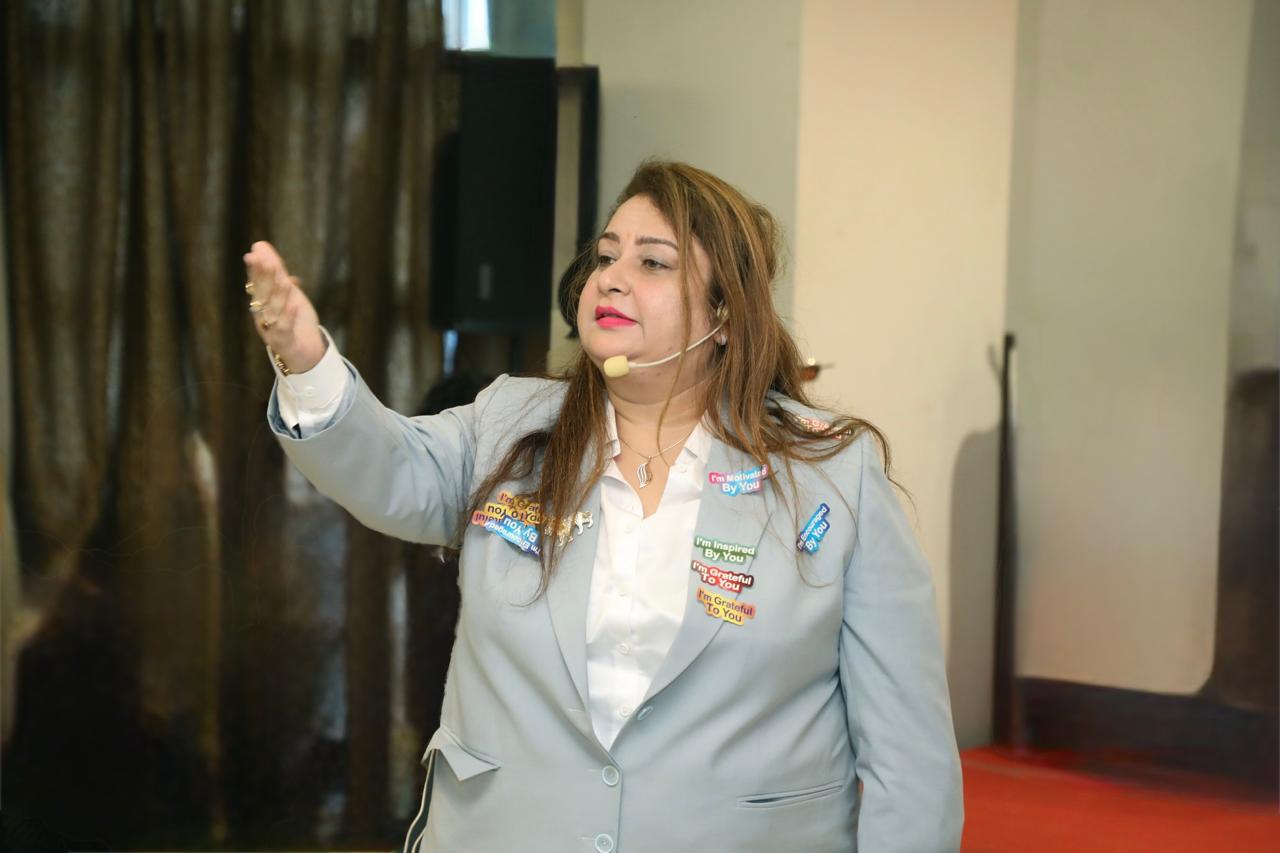 Divya on Stage