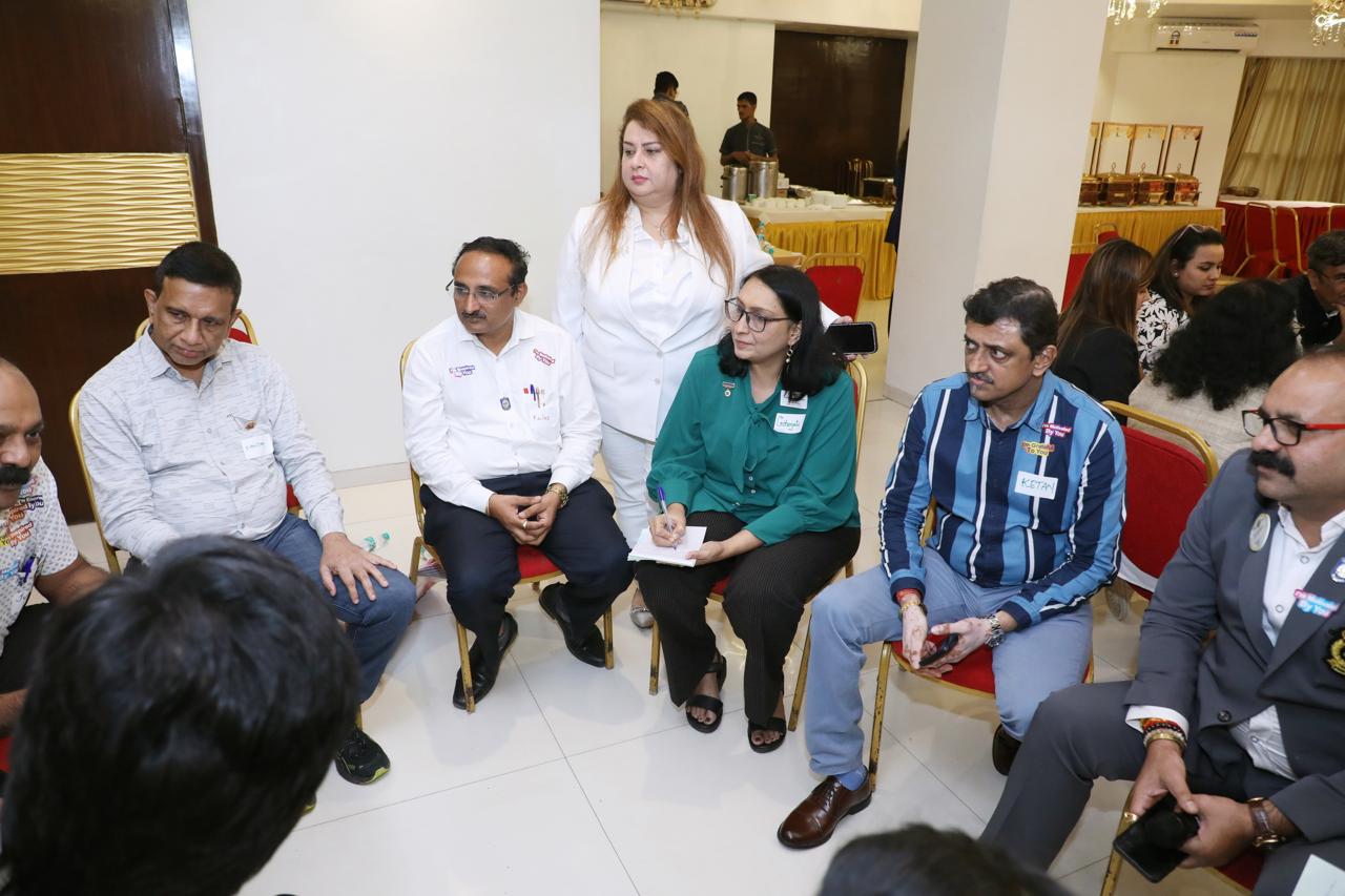 Divya with Participants